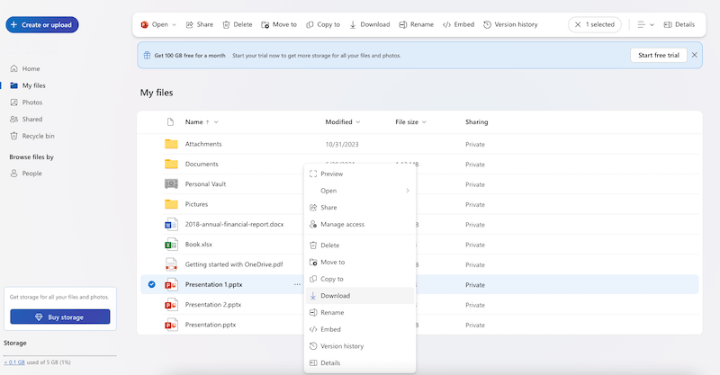 recover slides cloud backup