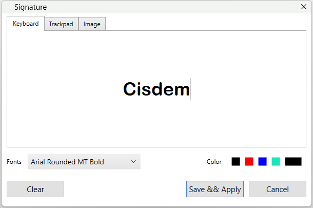 sign pdf cisdem07