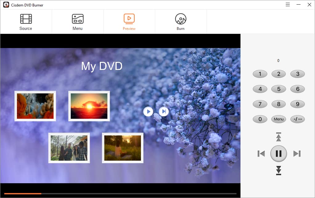 preview the dvd via cisdem
