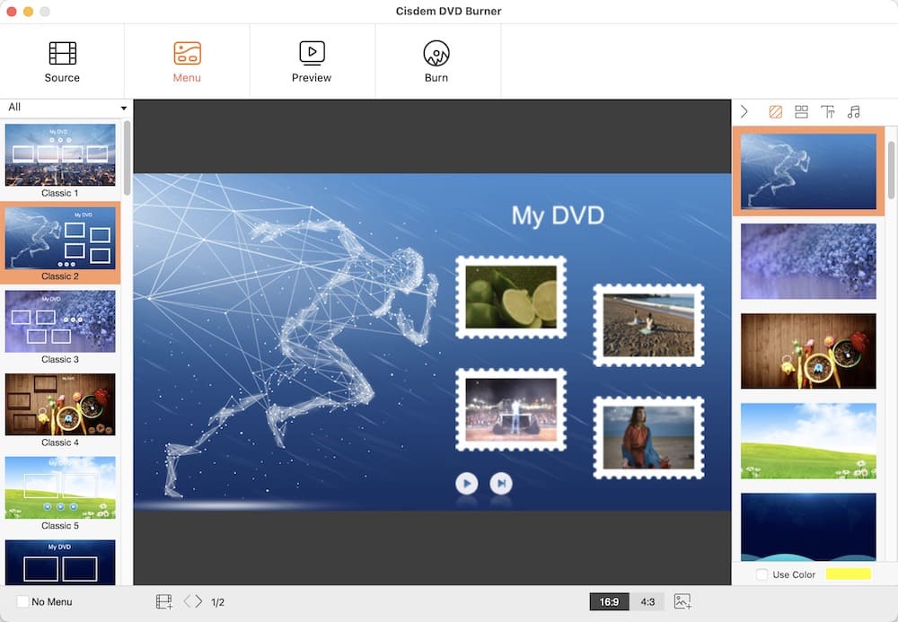 Burn MKV to DVD on Mac with DVD Burner 03