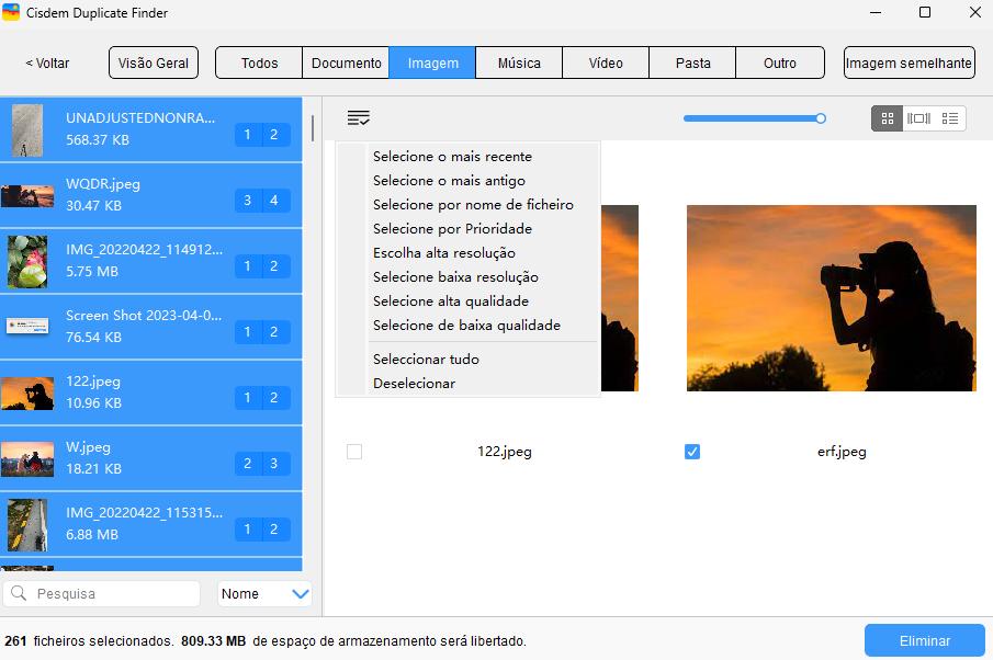 excluir fotos duplicadas do iCloud no Windows