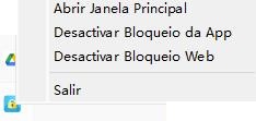 escolha Abrir janela principal