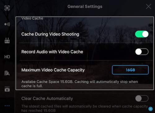 recover in dji go app