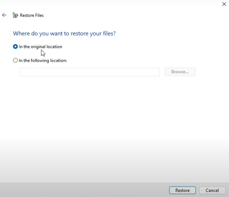 backup and restore 04