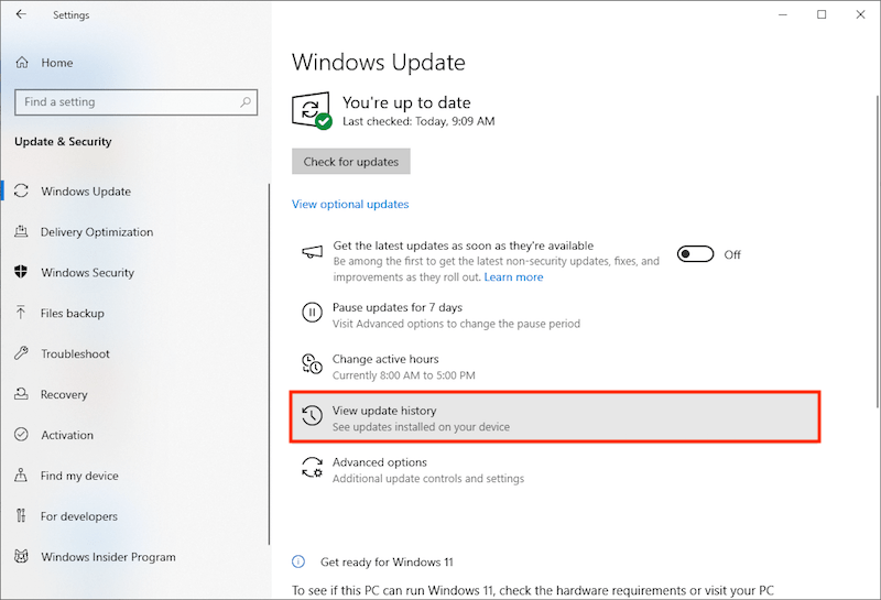 uninstall update 02