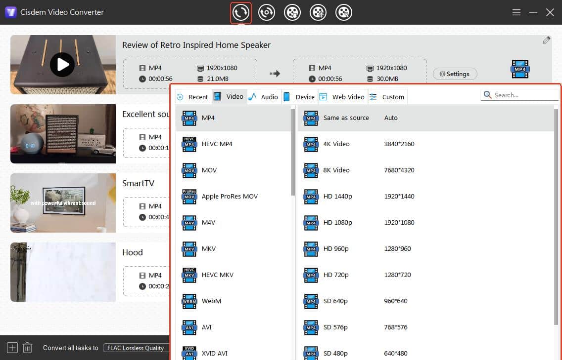 convert amazon product video to any format