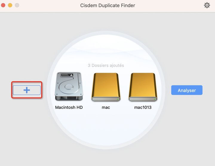 ajouter des éléments en double à analyser
