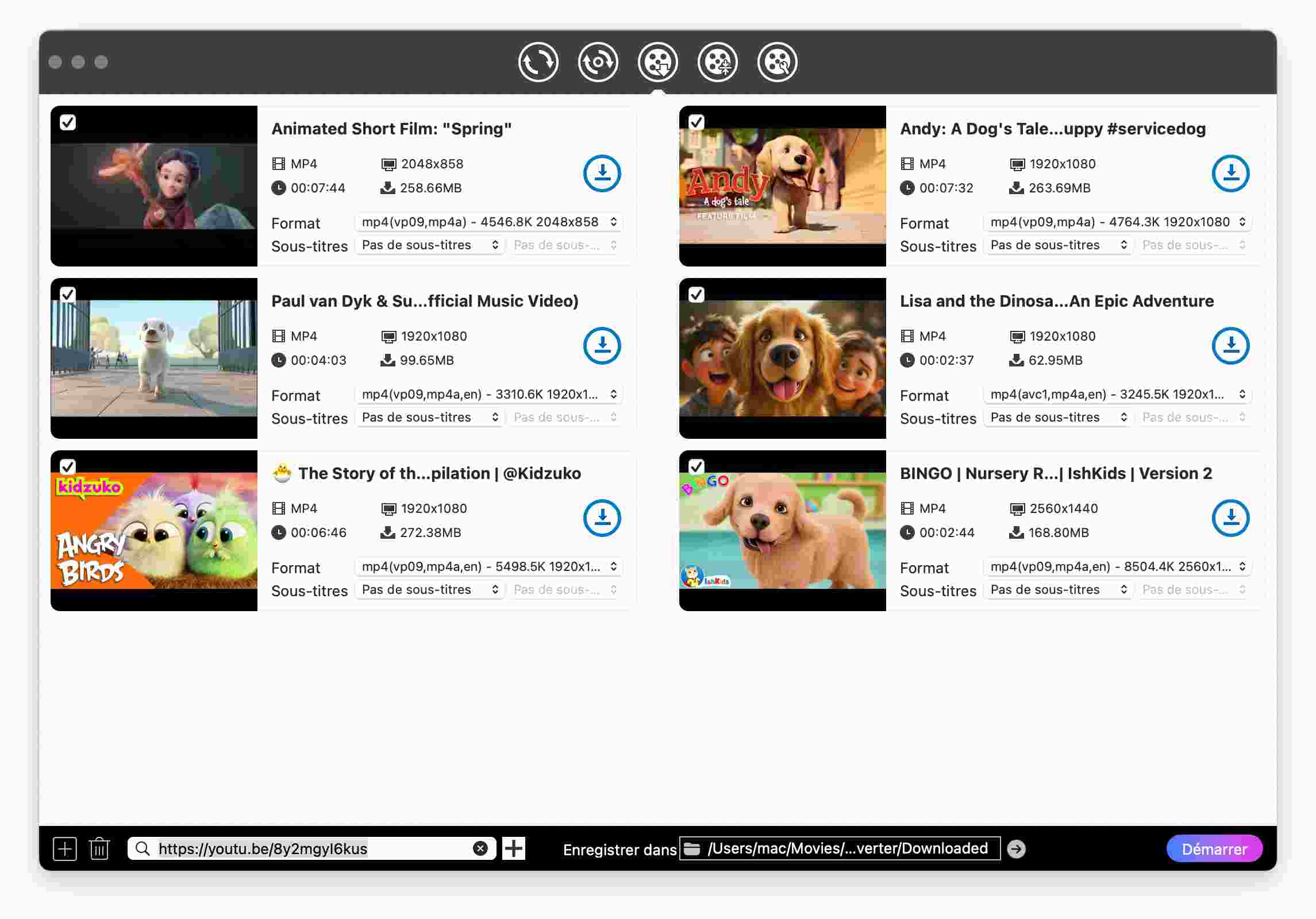 télécharger des vidéos Brightcove
