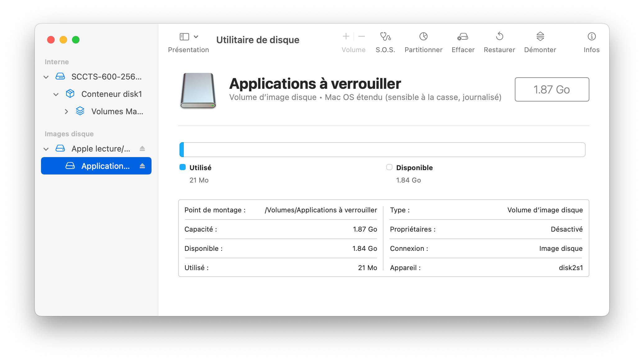 utilitaire de disque4