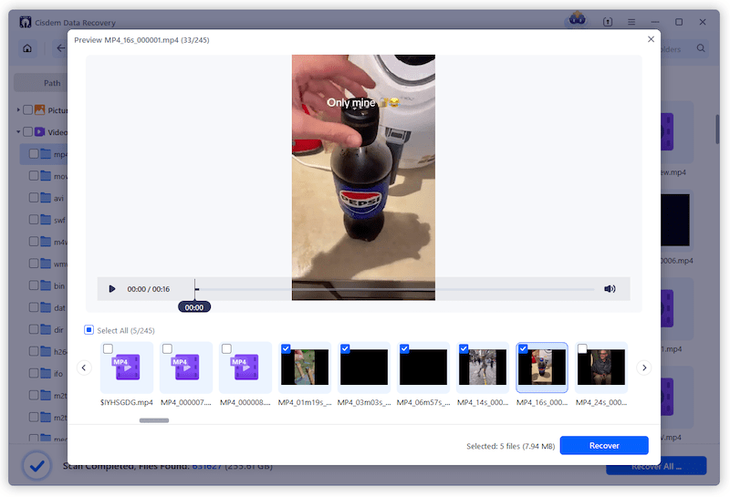 recover snap memories with cisdem 03