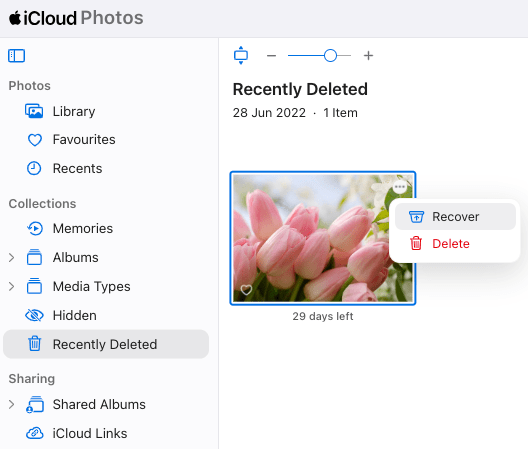 recover snaps icloud 02