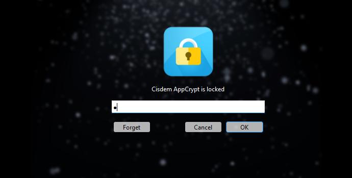 enter password