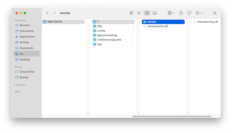manually restore