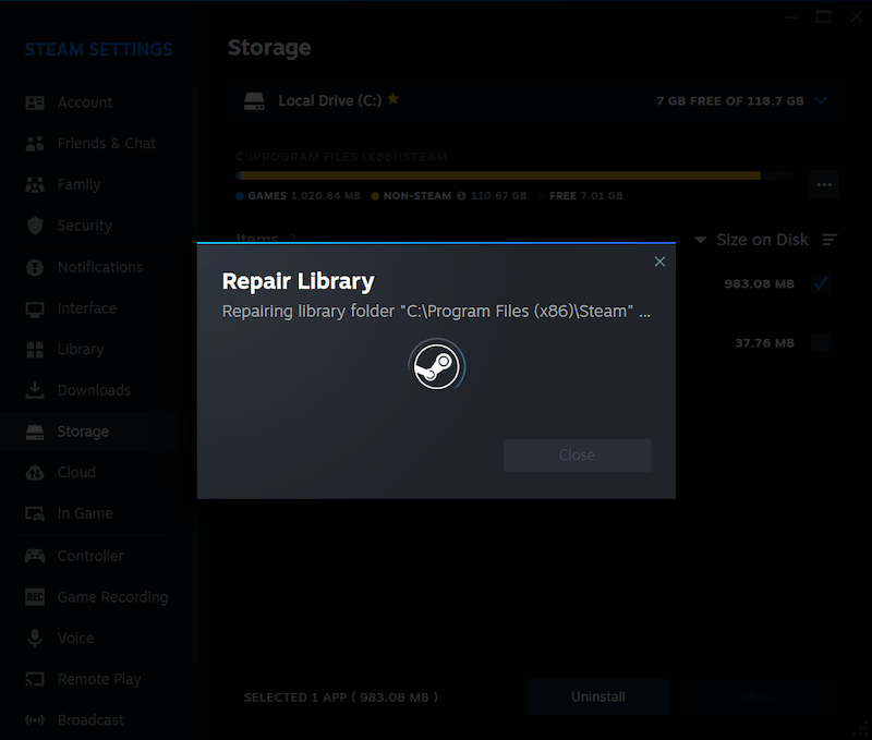 repair library 02
