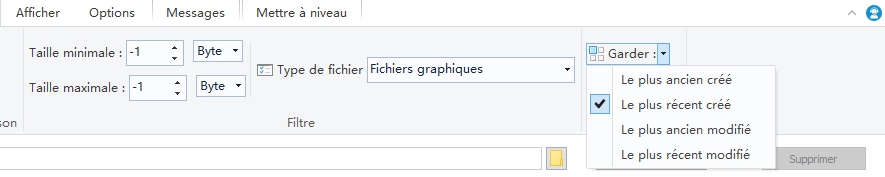 garder un fichier