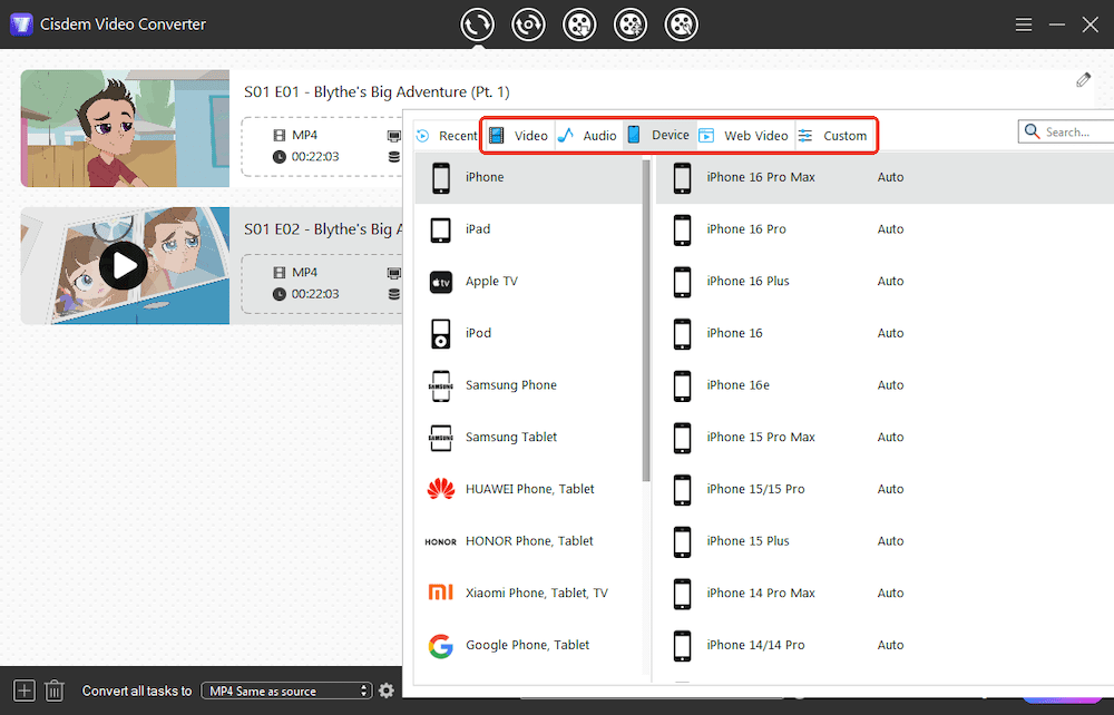 convert tubi videos