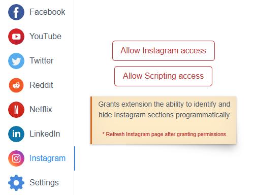 grant permissions