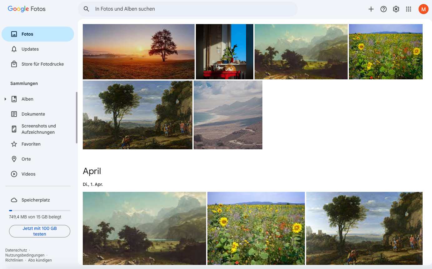 doppelte Bilder in Google Fotos überprüfen