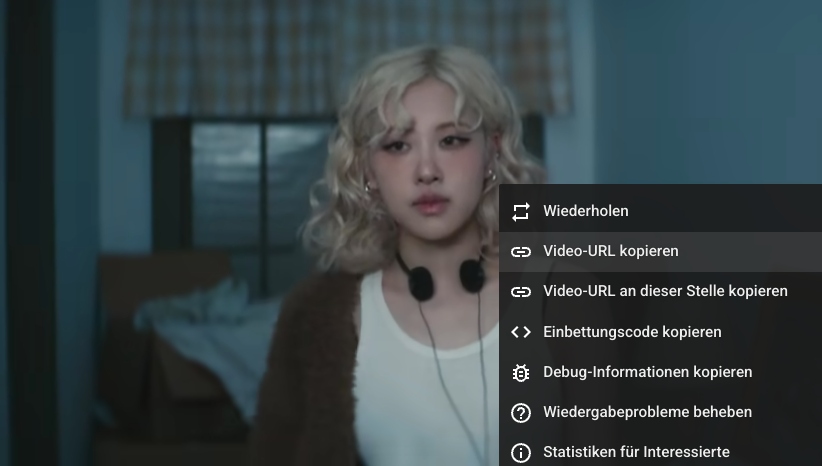 Video-URL kopieren