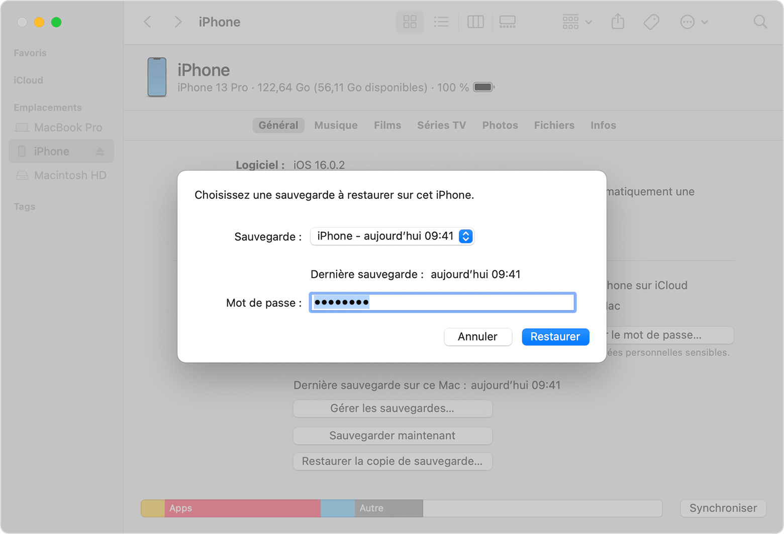 comment récupérer ses memories snap supprimer mac