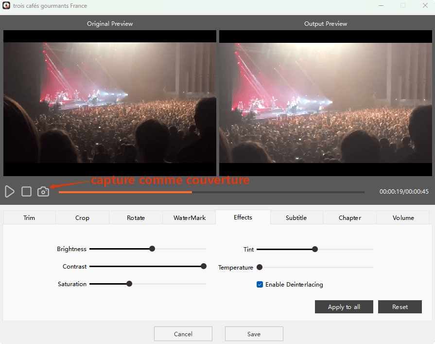 éditer vidéos cisdem dvd creator