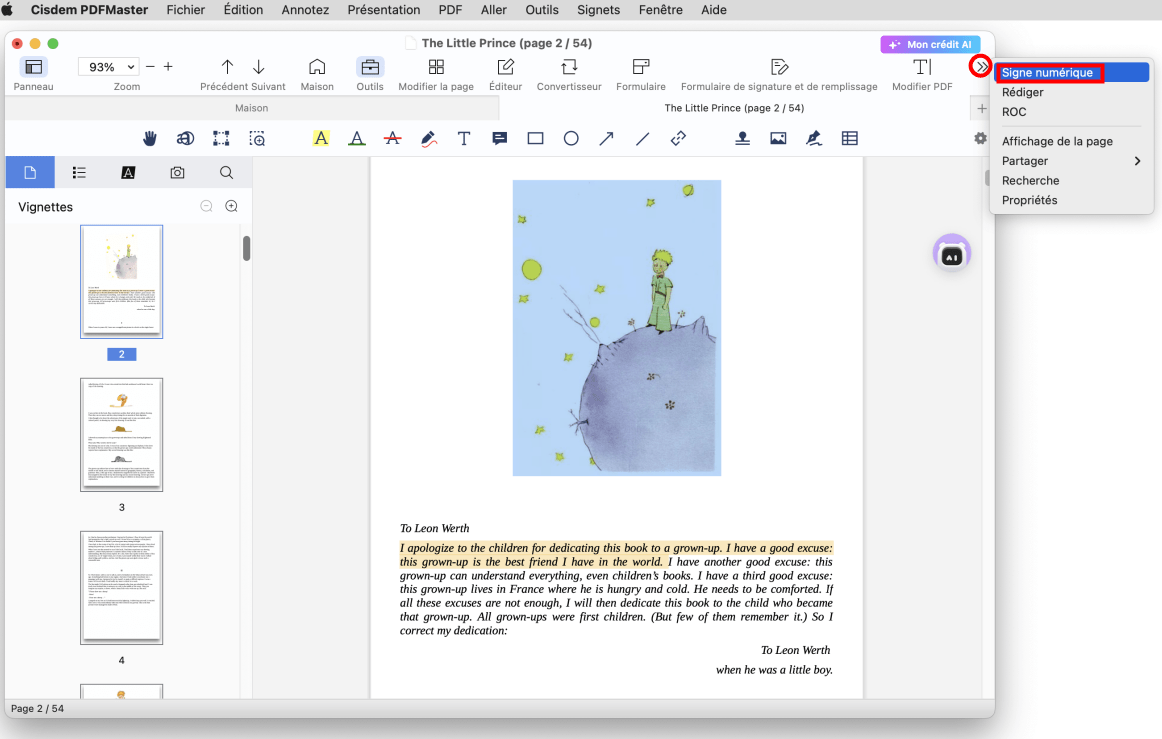 apposer une signature numérique sur un PDF
