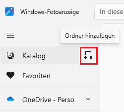 add a folder to Microsoft Photos