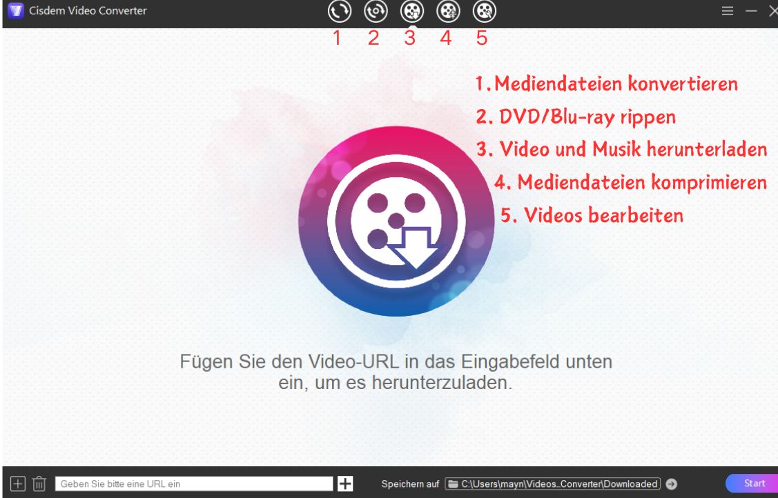switch to the software's download interface