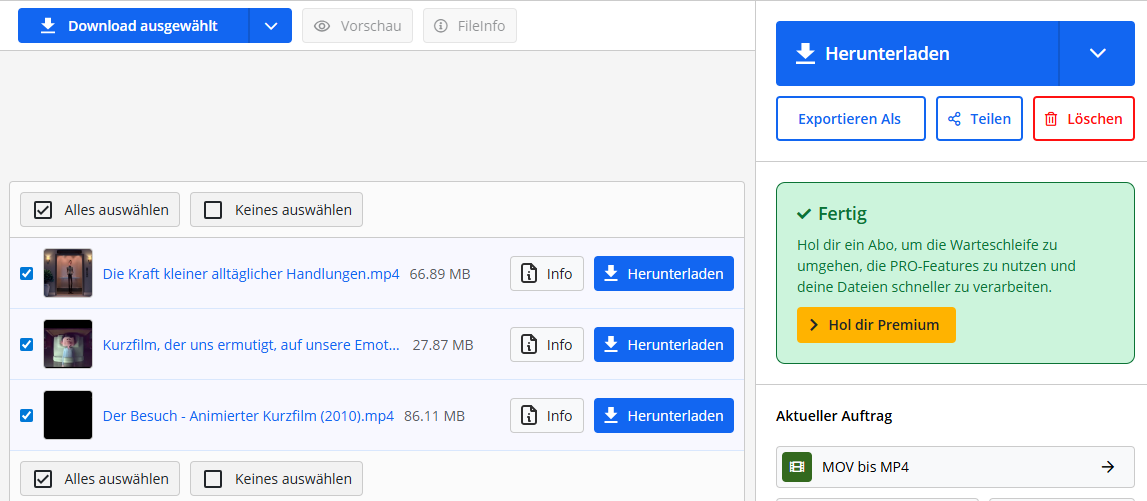 MP4 herunterladen