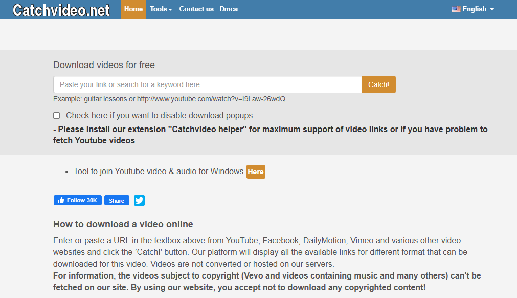Catchvideo.net öffnen