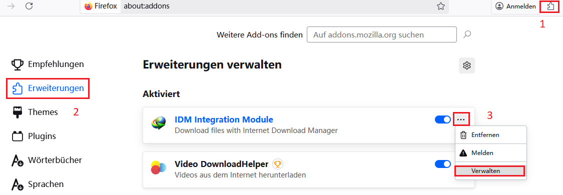 In privaten Fenstern ausführen