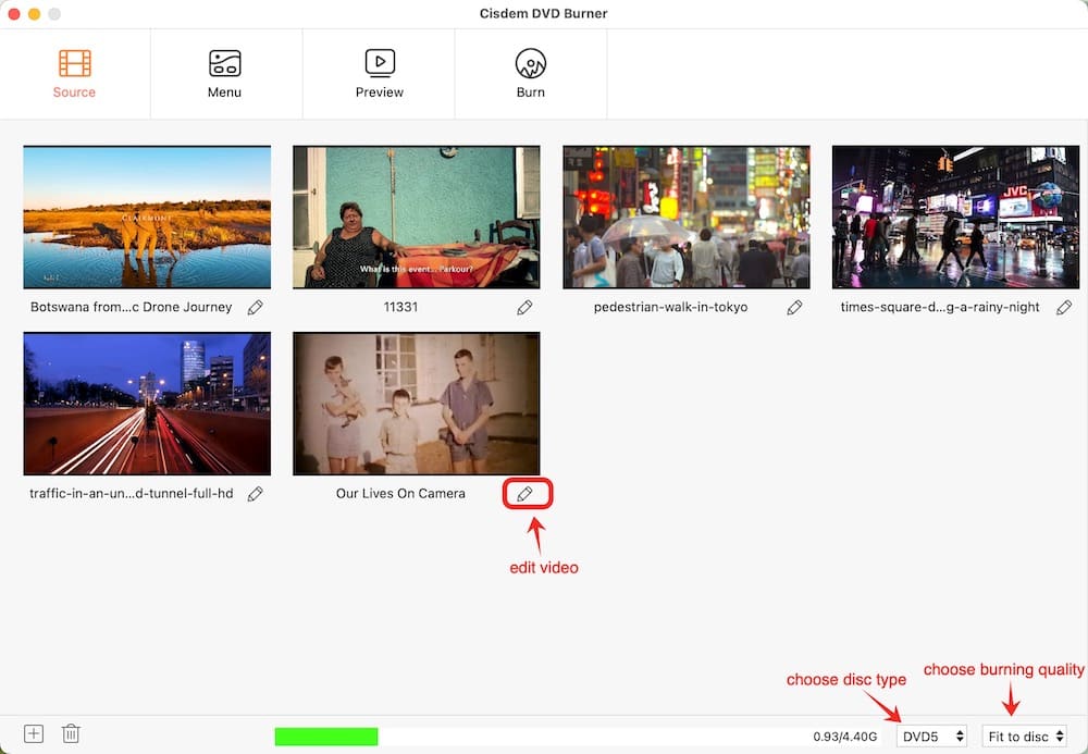 add videos to cisdem