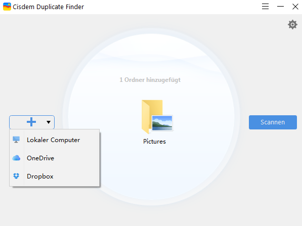 Fügen Sie Ordner hinzu, in denen Sie nach ähnlichen Bildern suchen möchten