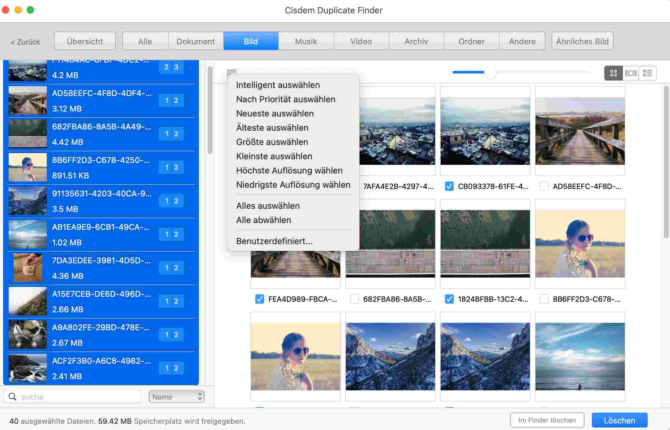 photo duplicates are selected for removal