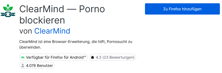 ClearMind hinzufügen