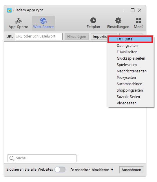 auf TXT-Datei klicken