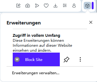 click block site