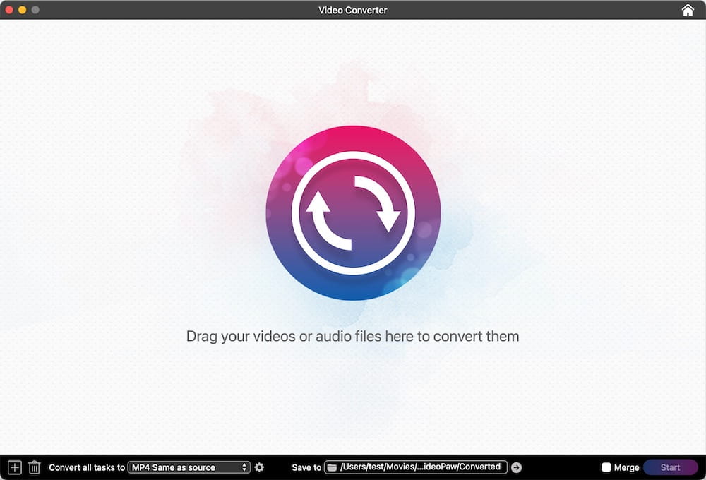 cisdem convert interface