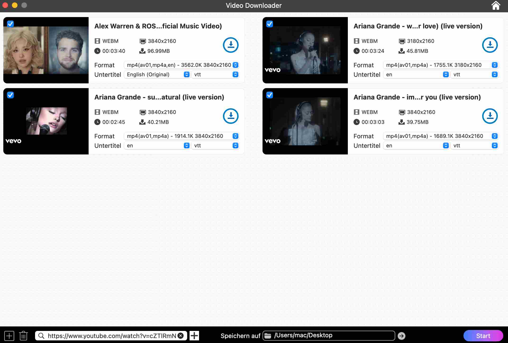 Twitch-Videos herunterladen mac
