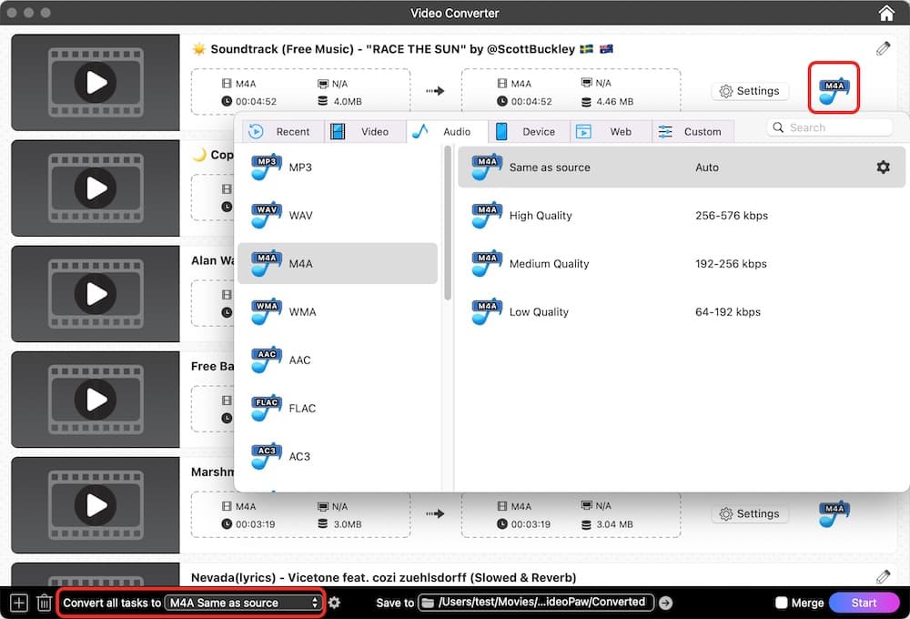 choose output cisdem