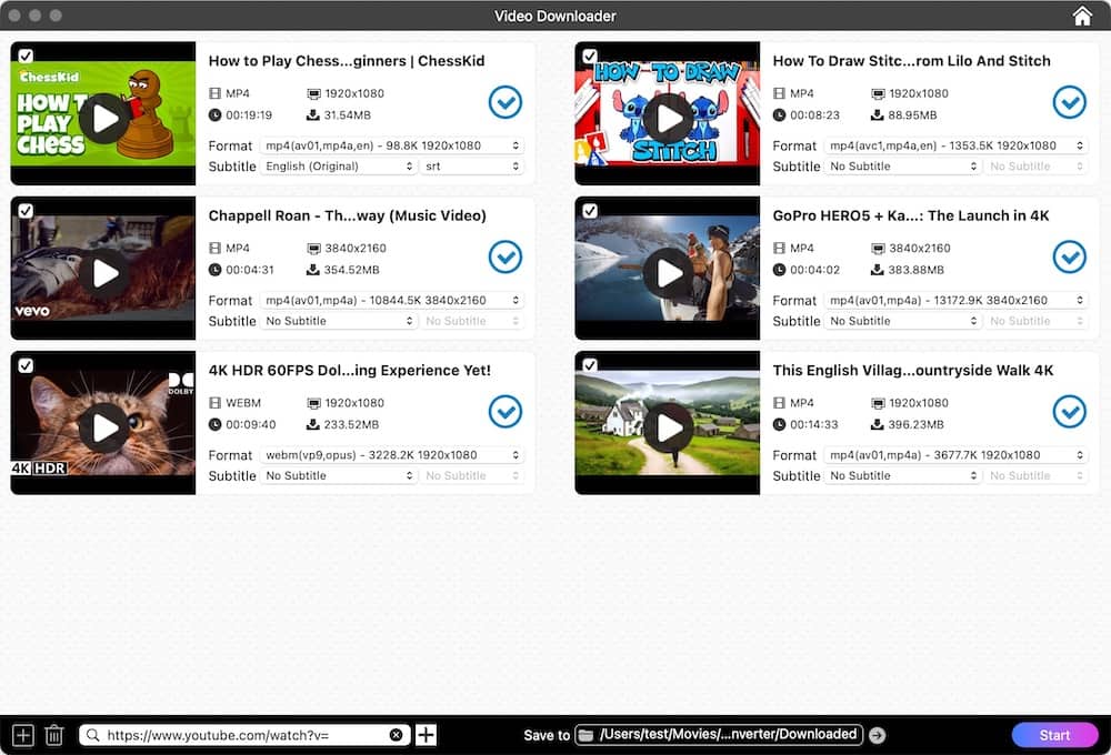 batch download youtube videos
