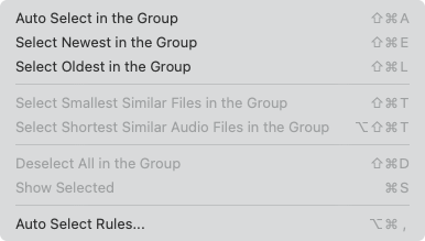 Nektony Duplicate File Finder auto select