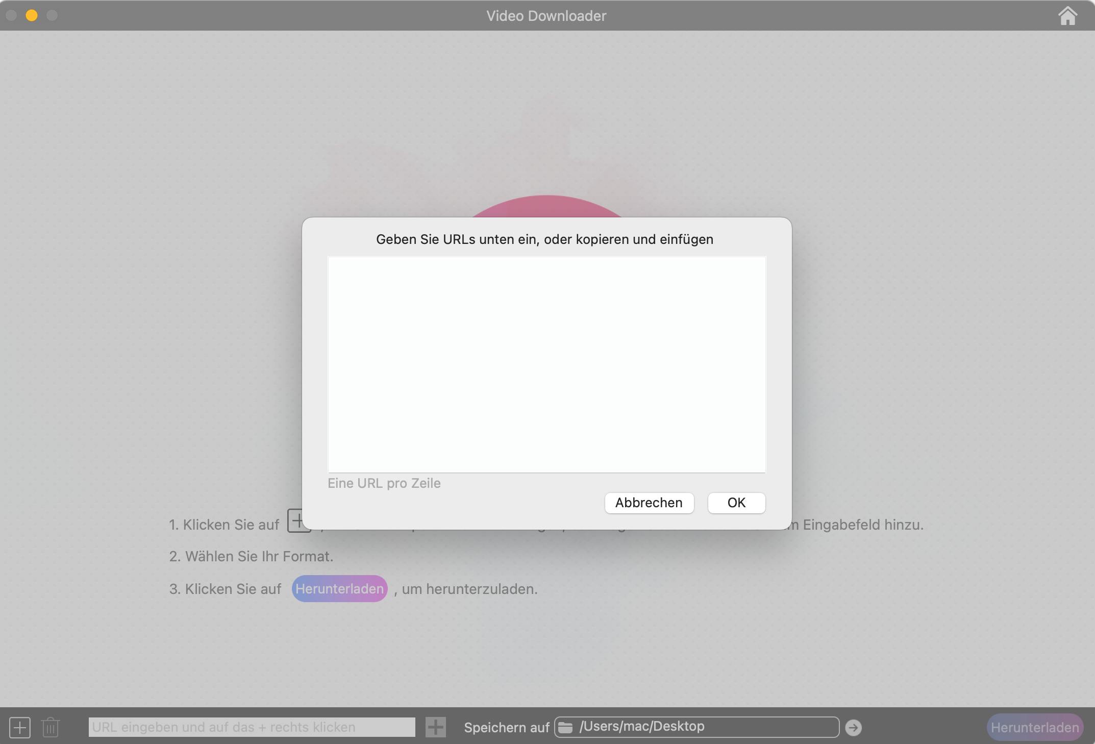 go to paste multiple urls