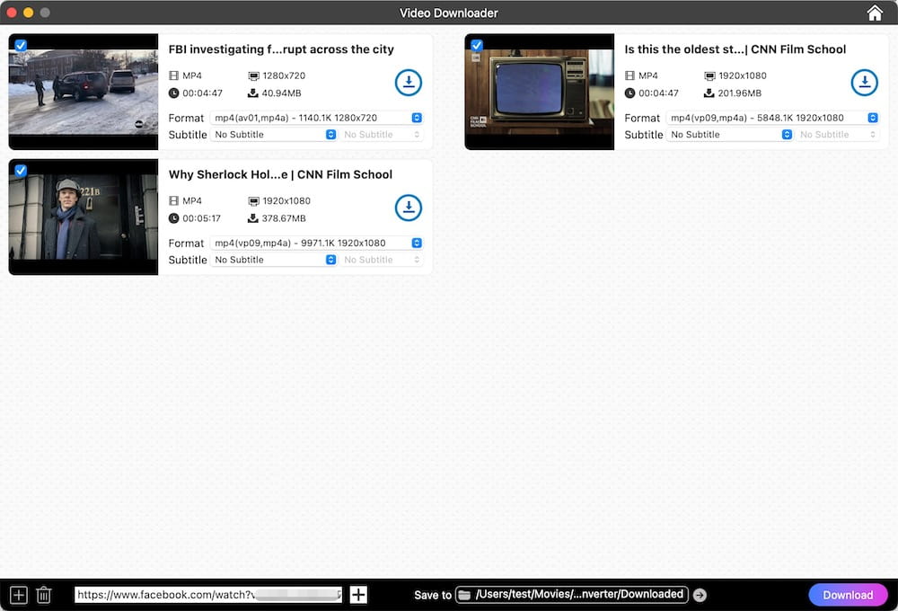 download facebook live video