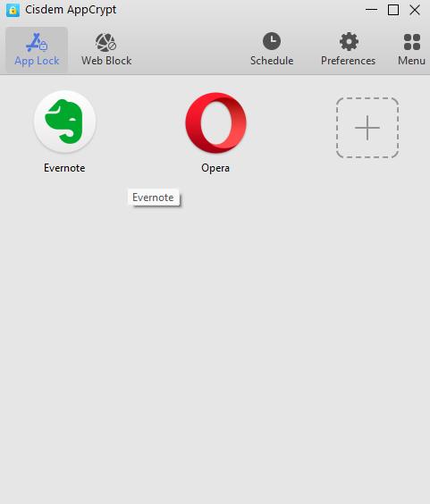 lock evernote on windows
