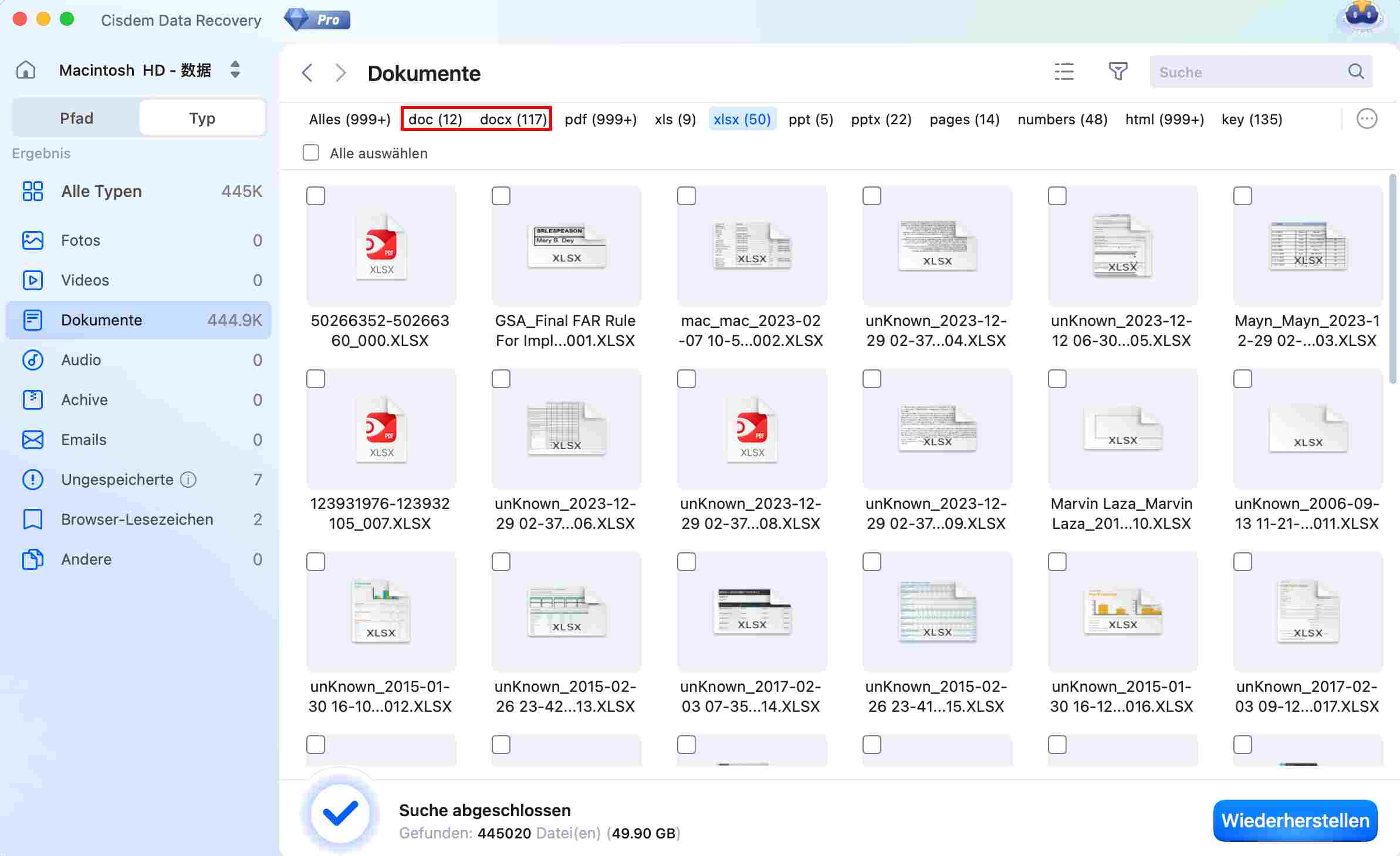 recover word mac de02
