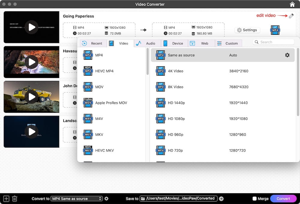 convert tumblr videos