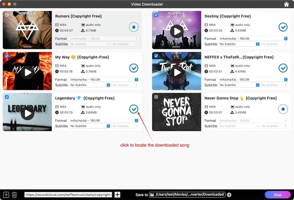 download the entire soundcloud playlist at once 