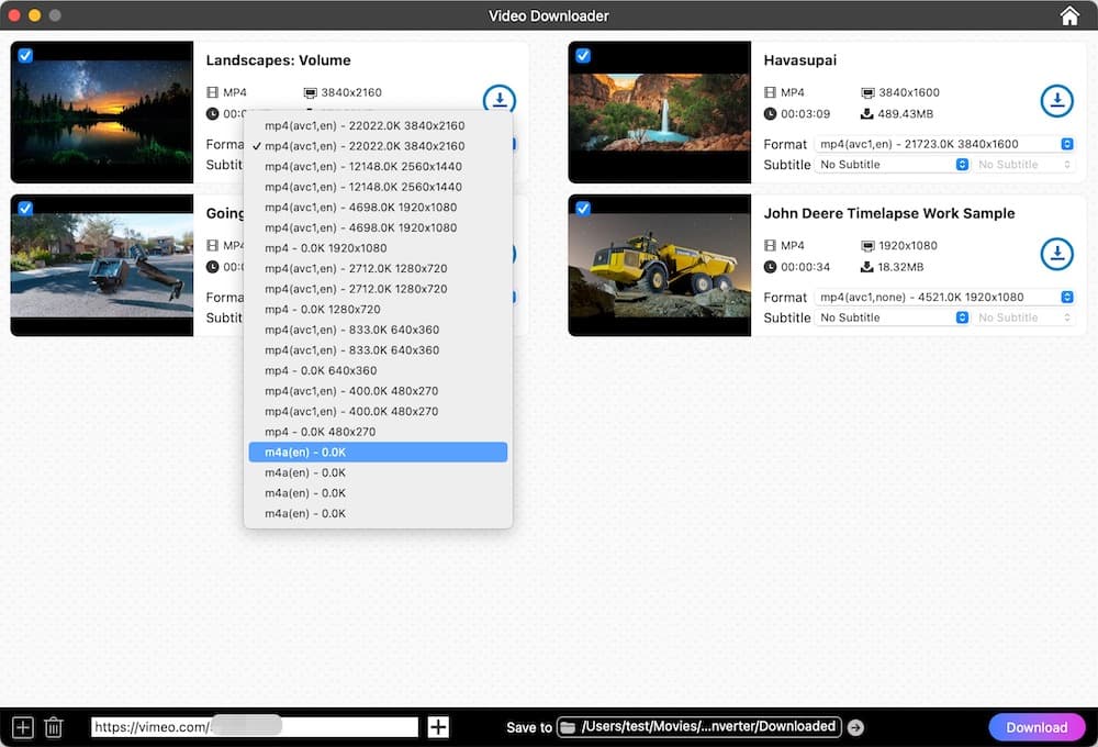 download vimeo videos