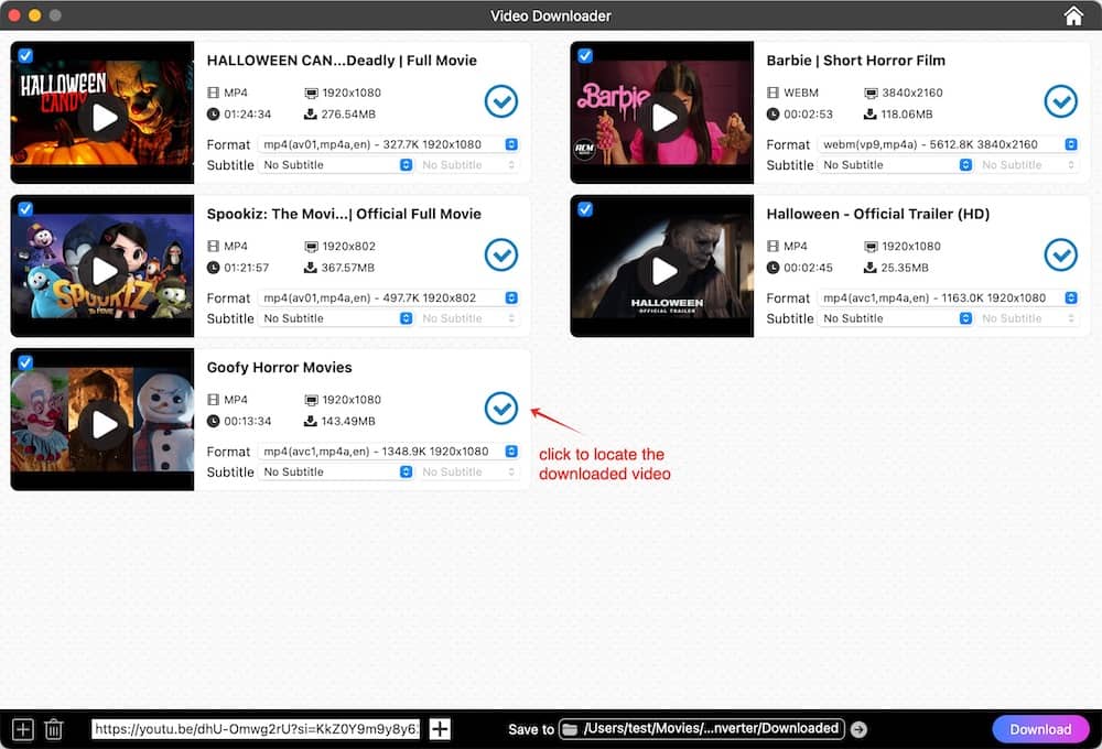 download halloween movies